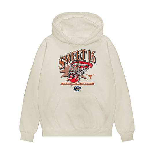Texas - NCAA Women's Basketball : Rori Harmon - NCAA® March Madness® 2025 Sweet 16 Shersey Premium Hooded Sweatshirt-0