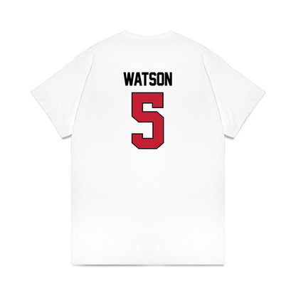 Ohio State - NCAA Women's Basketball : Ava Watson - NCAA® March Madness® 2025 Sweet 16 Shersey Premium T-Shirt-1