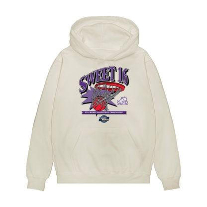 TCU - NCAA Women's Basketball : Natalie Mazurek - NCAA® March Madness® 2025 Sweet 16 Shersey Premium Hooded Sweatshirt-0