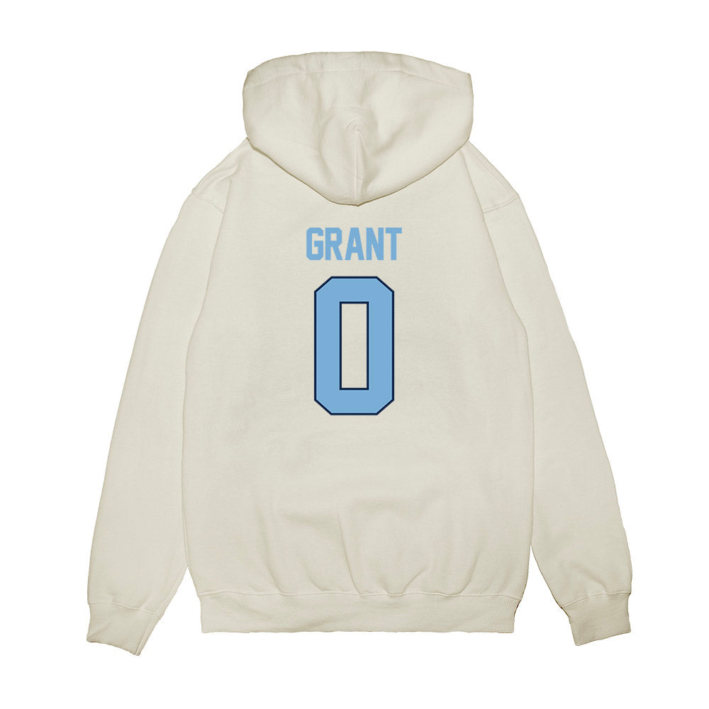 UNC - NCAA Women's Basketball : Lanie Grant - NCAA® March Madness® 2025 Sweet 16 Shersey Premium Hooded Sweatshirt-1