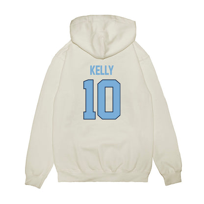 UNC - NCAA Women's Basketball : Reniya Kelly - NCAA® March Madness® 2025 Sweet 16 Shersey Premium Hooded Sweatshirt-1