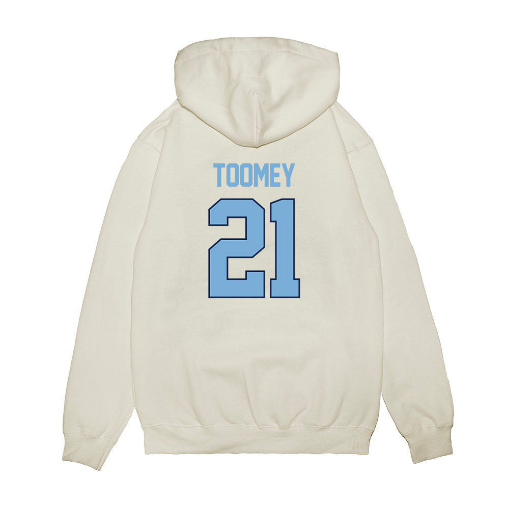 UNC - NCAA Women's Basketball : Ciera Toomey - NCAA® March Madness® 2025 Sweet 16 Shersey Premium Hooded Sweatshirt-1