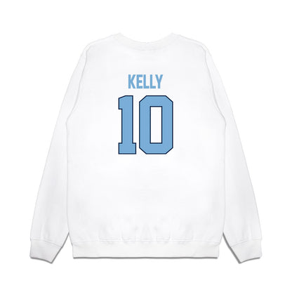 UNC - NCAA Women's Basketball : Reniya Kelly - NCAA® March Madness® 2025 Sweet 16 Shersey Premium Crewneck Sweatshirt-1
