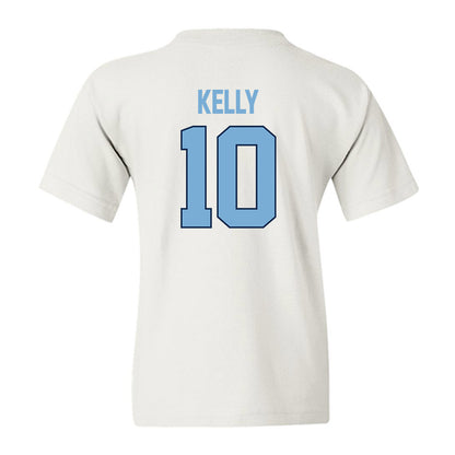UNC - NCAA Women's Basketball : Reniya Kelly - NCAA® March Madness® 2025 Sweet 16 Shersey Youth T-Shirt-1