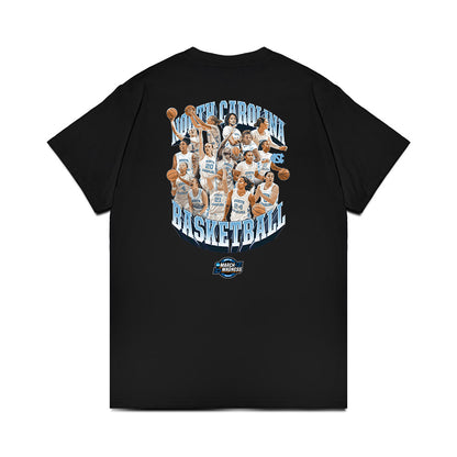 UNC - NCAA Women's Basketball : - NCAA® March Madness® 2025 Sweet 16 Team Premium T-Shirt-1