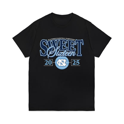 UNC - NCAA Women's Basketball : - NCAA® March Madness® 2025 Sweet 16 Team Premium T-Shirt-0
