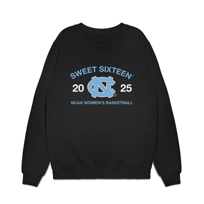 UNC - NCAA Women's Basketball : - NCAA® March Madness® 2025 Sweet 16 Roster Premium Crewneck Sweatshirt-0