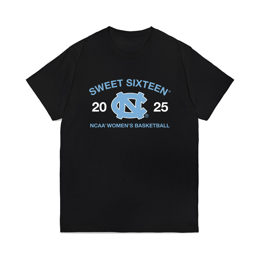UNC - NCAA Women's Basketball : - NCAA® March Madness® 2025 Sweet 16 Roster Premium T-Shirt-0