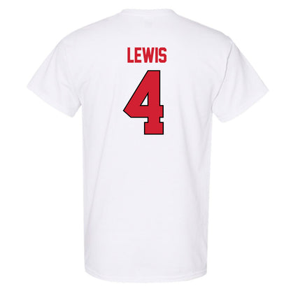 NC State - NCAA Women's Basketball : Alyssa Lewis - NCAA® March Madness® 2025 Sweet 16 Shersey T-Shirt-1