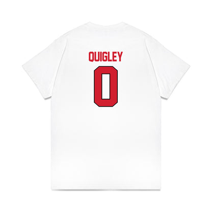 NC State - NCAA Women's Basketball : Devyn Quigley - NCAA® March Madness® 2025 Sweet 16 Shersey Premium T-Shirt-1