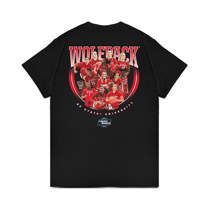 NC State - NCAA Women's Basketball : - NCAA® March Madness® 2025 Sweet 16 Team Premium T-Shirt-1