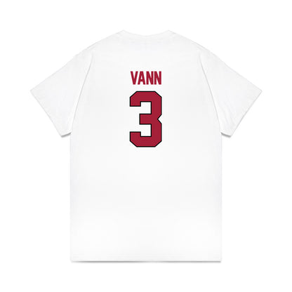Oklahoma - NCAA Women's Basketball : Zya Vann - NCAA® March Madness® 2025 Sweet Sixteen Shersey Premium T-Shirt-1