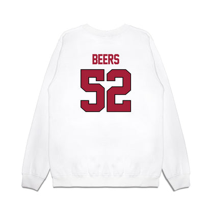 Oklahoma - NCAA Women's Basketball : Raegan Beers - NCAA® March Madness® 2025 Sweet Sixteen Shersey Premium Crewneck Sweatshirt-1