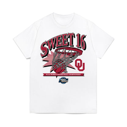 Oklahoma - NCAA Women's Basketball : Zya Vann - NCAA® March Madness® 2025 Sweet Sixteen Shersey Premium T-Shirt-0