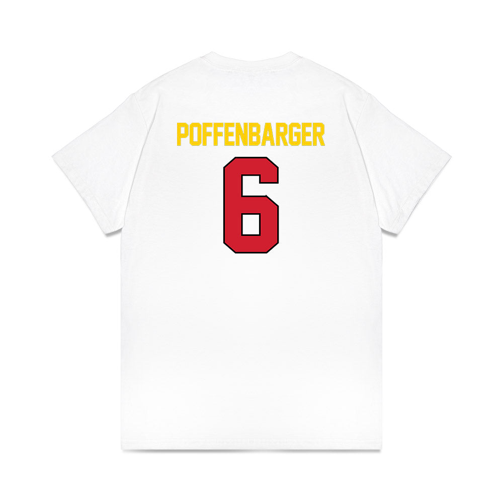 Maryland - NCAA Women's Basketball : Saylor Poffenbarger - Premium T-Shirt-1