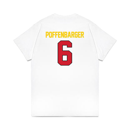 Maryland - NCAA Women's Basketball : Saylor Poffenbarger - Premium T-Shirt-1