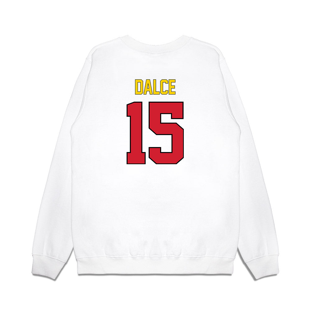 Maryland - NCAA Women's Basketball : Christina Dalce - Premium Crewneck Sweatshirt-1