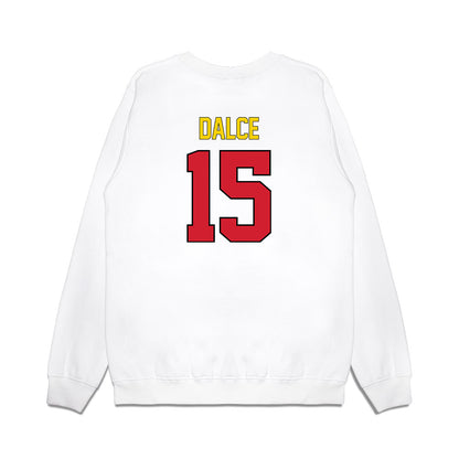 Maryland - NCAA Women's Basketball : Christina Dalce - Premium Crewneck Sweatshirt-1