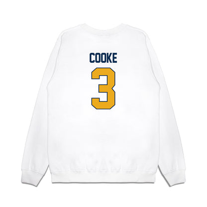 West Virginia - NCAA Women's Basketball : Gia Cooke - NCAA® March Madness® 2025 Sweet 16 Shersey Premium Crewneck Sweatshirt-1