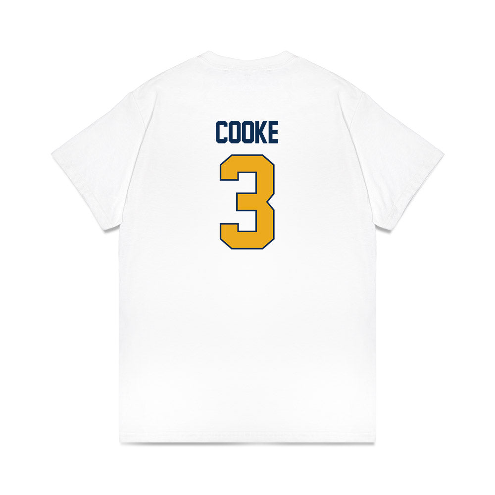 West Virginia - NCAA Women's Basketball : Gia Cooke - NCAA® March Madness® 2025 Sweet 16 Shersey Premium T-Shirt-1