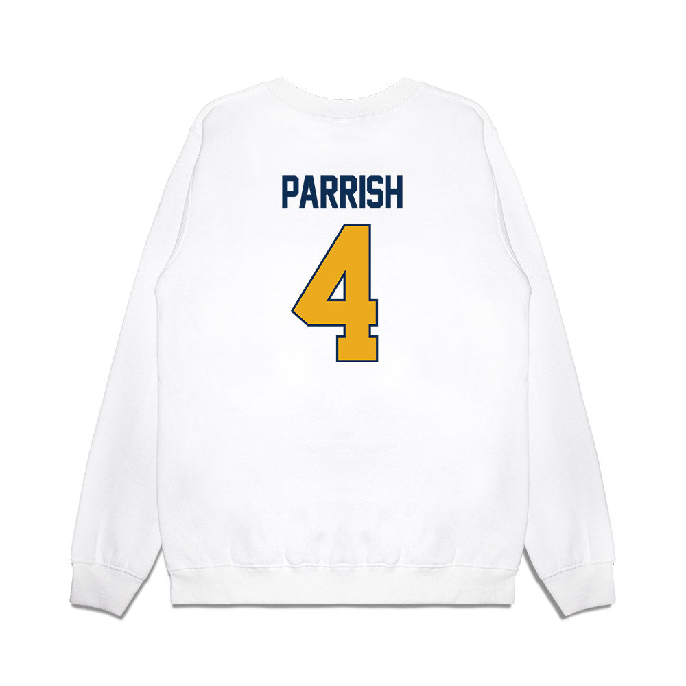 West Virginia - NCAA Women's Basketball : Madison Parrish - NCAA® March Madness® 2025 Sweet 16 Shersey Premium Crewneck Sweatshirt-1
