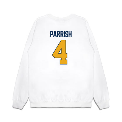 West Virginia - NCAA Women's Basketball : Madison Parrish - NCAA® March Madness® 2025 Sweet 16 Shersey Premium Crewneck Sweatshirt-1
