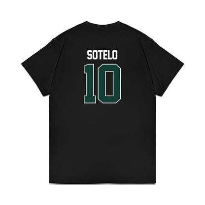 Michigan State - NCAA Women's Basketball : Ines Sotelo - NCAA® March Madness® 2025 Sweet Sixteen Shersey Premium T-Shirt-1
