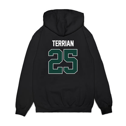 Michigan State - NCAA Women's Basketball : Anna Terrian - NCAA® March Madness® 2025 Sweet Sixteen Shersey Premium Hooded Sweatshirt-1