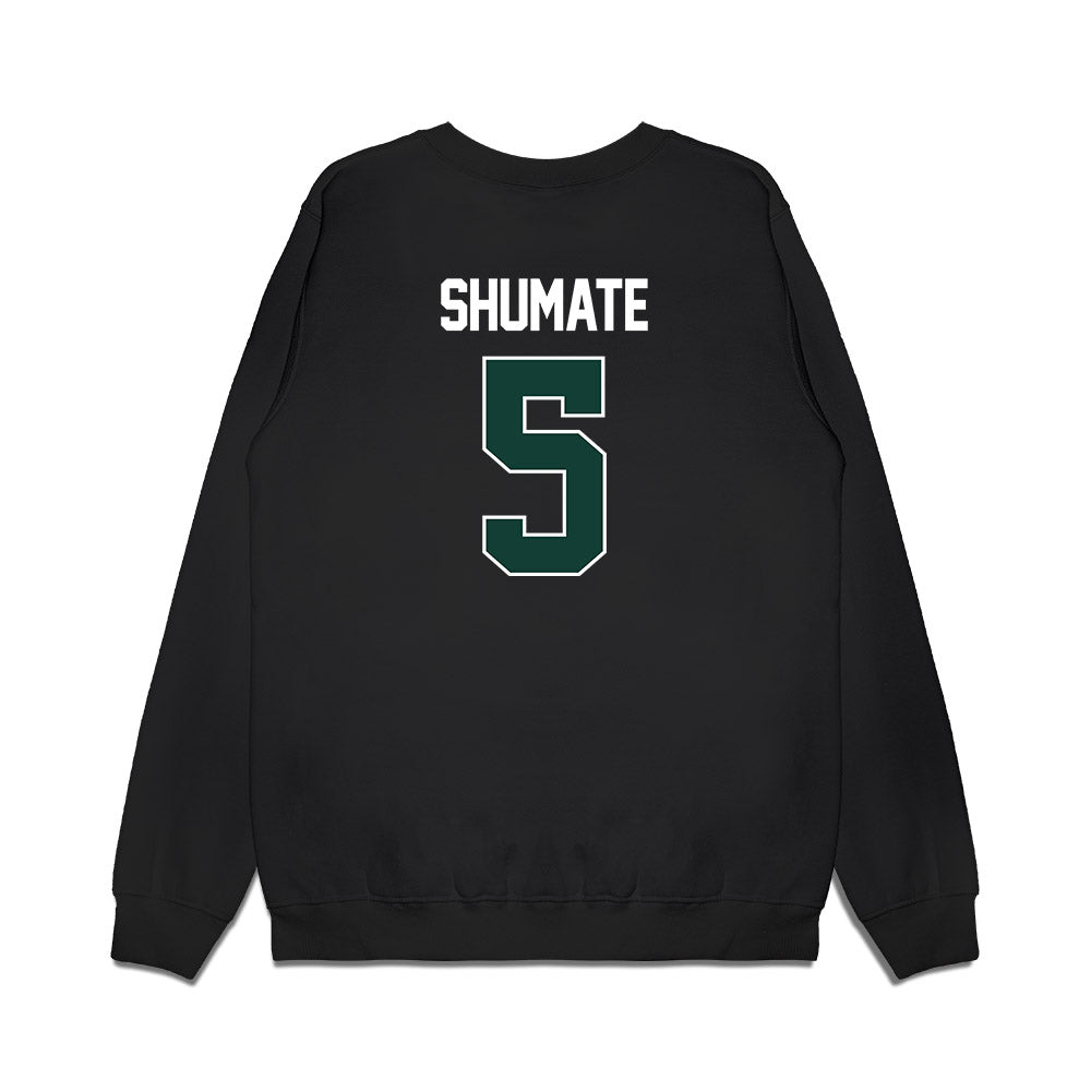 Michigan State - NCAA Women's Basketball : Emma Shumate - NCAA® March Madness® 2025 Sweet Sixteen Shersey Premium Crewneck Sweatshirt-1