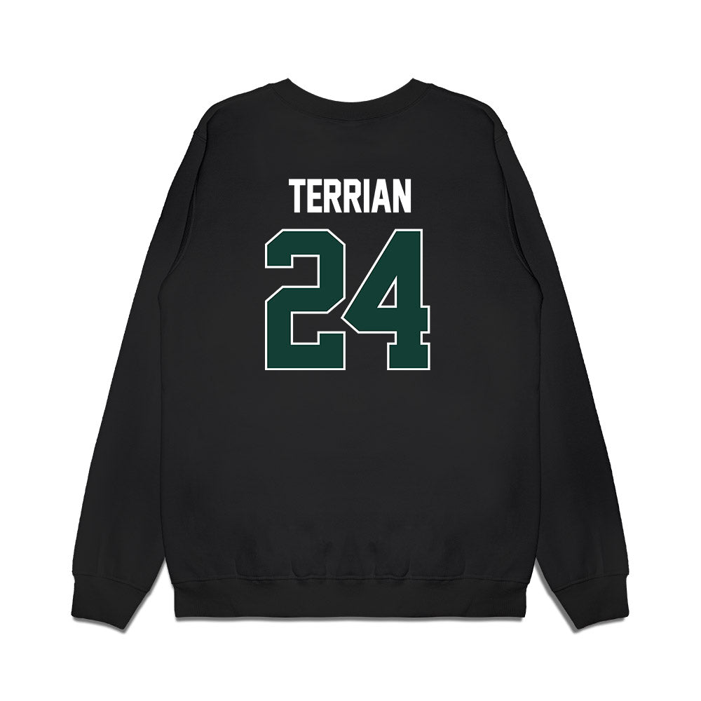 Michigan State - NCAA Women's Basketball : Amy Terrian - NCAA® March Madness® 2025 Sweet Sixteen Shersey Premium Crewneck Sweatshirt-1