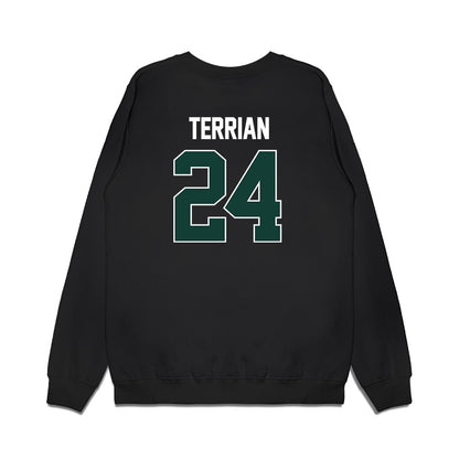 Michigan State - NCAA Women's Basketball : Amy Terrian - NCAA® March Madness® 2025 Sweet Sixteen Shersey Premium Crewneck Sweatshirt-1