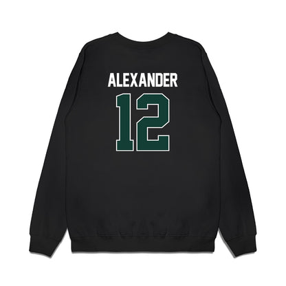 Michigan State - NCAA Women's Basketball : Isa Alexander - NCAA® March Madness® 2025 Sweet Sixteen Shersey Premium Crewneck Sweatshirt-1