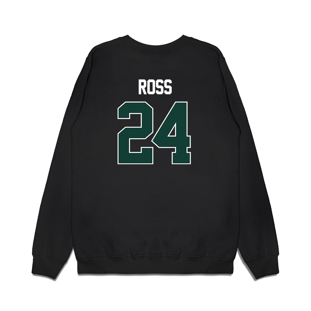 Michigan State - NCAA Women's Basketball : Lauren Ross - NCAA® March Madness® 2025 Sweet Sixteen Shersey Premium Crewneck Sweatshirt-1