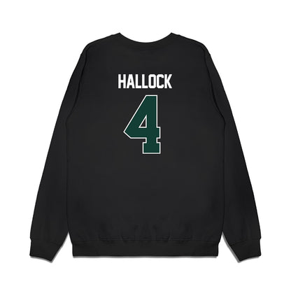 Michigan State - NCAA Women's Basketball : Theryn Hallock - NCAA® March Madness® 2025 Sweet Sixteen Shersey Premium Crewneck Sweatshirt-1