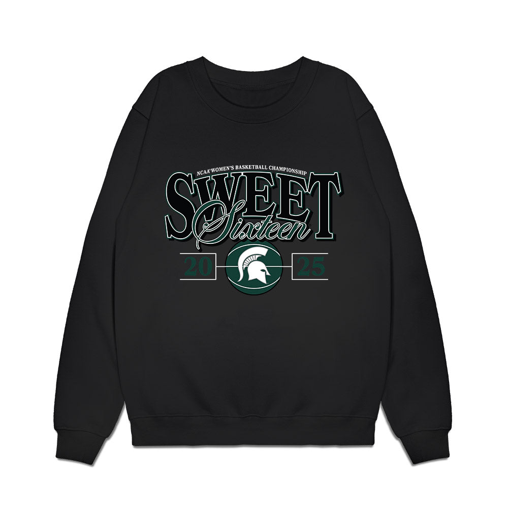 Michigan State - NCAA Women's Basketball : - Premium Crewneck Sweatshirt-0