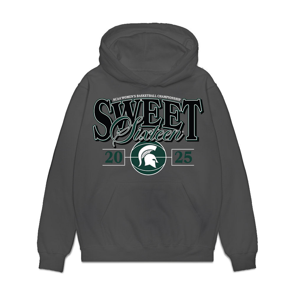 Michigan State - NCAA Women's Basketball : - Premium Hooded Sweatshirt-0