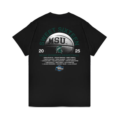 Michigan State - NCAA Women's Basketball : - Premium T-Shirt-1