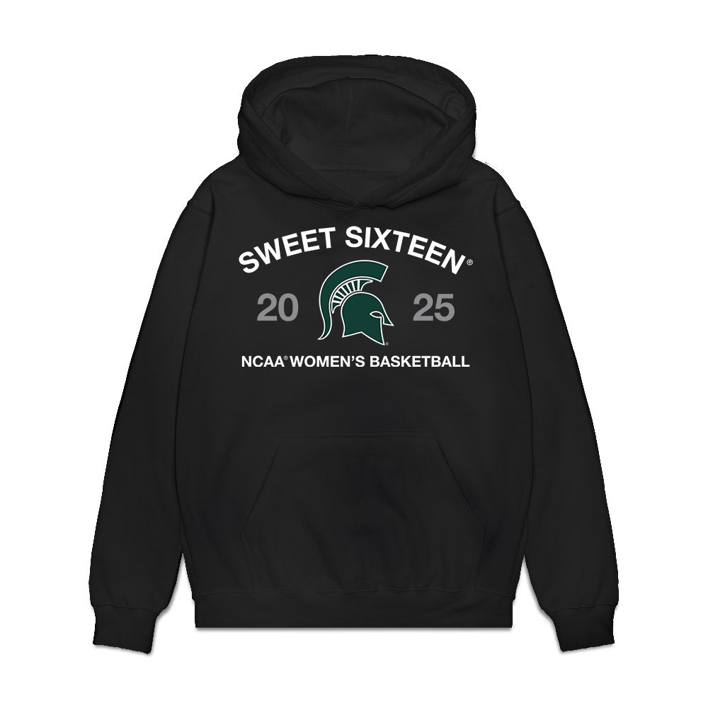 Michigan State - NCAA Women's Basketball : - Premium Hooded Sweatshirt-0