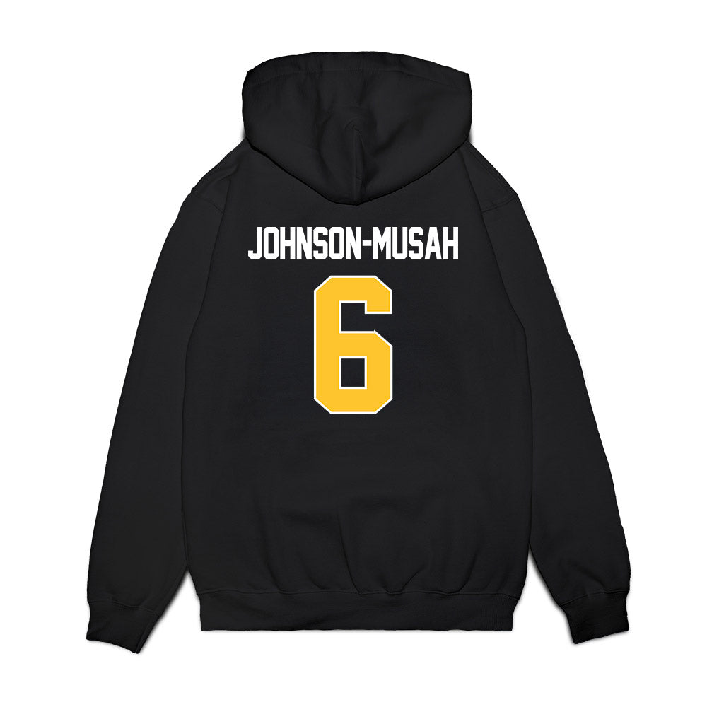 UC Berkeley - NCAA Women's Basketball : Isis Johnson-Musah - NCAA® March Madness® 2025 Sweet Sixteen Shersey Premium Hooded Sweatshirt-2