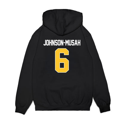 UC Berkeley - NCAA Women's Basketball : Isis Johnson-Musah - NCAA® March Madness® 2025 Sweet Sixteen Shersey Premium Hooded Sweatshirt-3