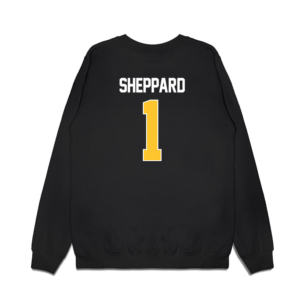 UC Berkeley - NCAA Women's Basketball : Mjracle Sheppard - NCAA® March Madness® 2025 Sweet Sixteen Shersey Premium Crewneck Sweatshirt-1