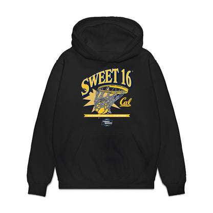 UC Berkeley - NCAA Women's Basketball : Gisella Maul - NCAA® March Madness® 2025 Sweet Sixteen Shersey Premium Hooded Sweatshirt-1