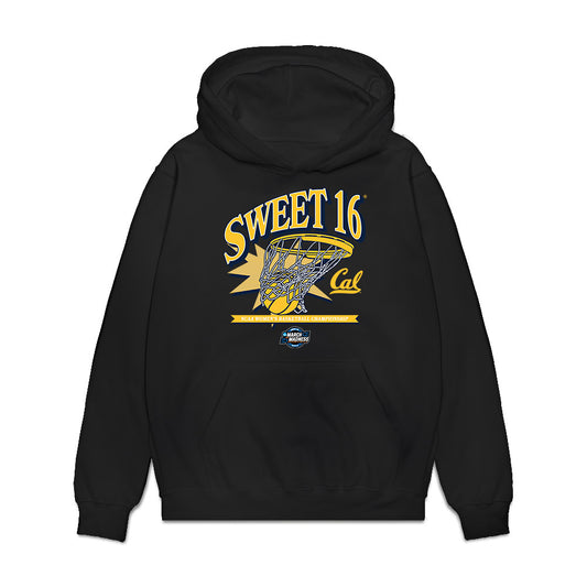 UC Berkeley - NCAA Women's Basketball : Aliyahna Morris - NCAA® March Madness® 2025 Sweet Sixteen Shersey Premium Hooded Sweatshirt-0
