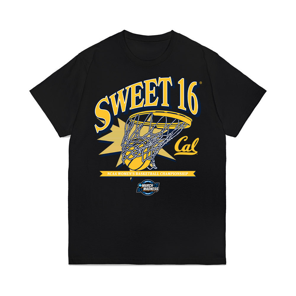 UC Berkeley - NCAA Women's Basketball : Grace McCallop - NCAA® March Madness® 2025 Sweet Sixteen Shersey Premium T-Shirt-0