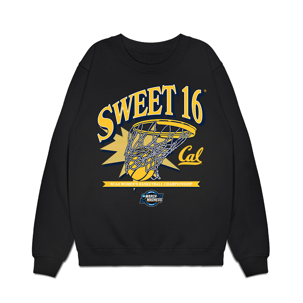 UC Berkeley - NCAA Women's Basketball : Grace McCallop - NCAA® March Madness® 2025 Sweet Sixteen Shersey Premium Crewneck Sweatshirt-0