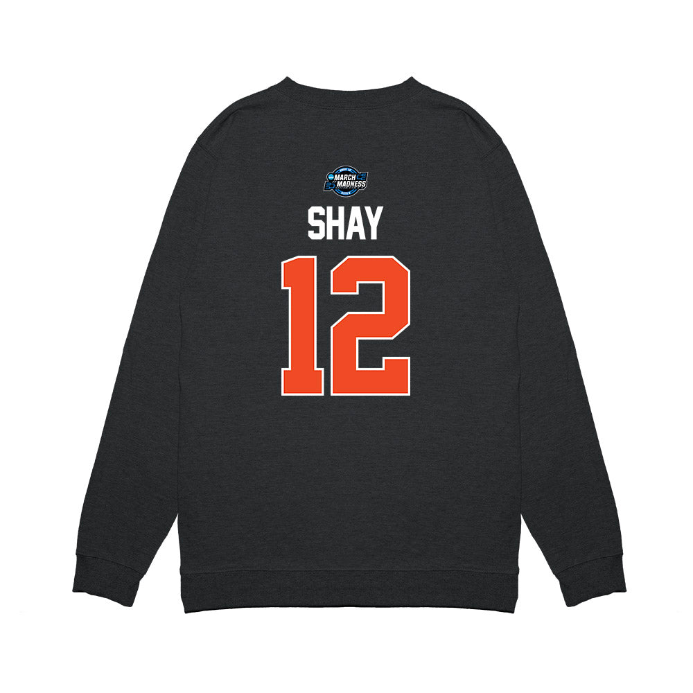 Auburn - NCAA Men's Basketball : Joah Shay - NCAA® March Madness® 2025 Elite Eight Shersey Premium Crewneck Sweatshirt-1
