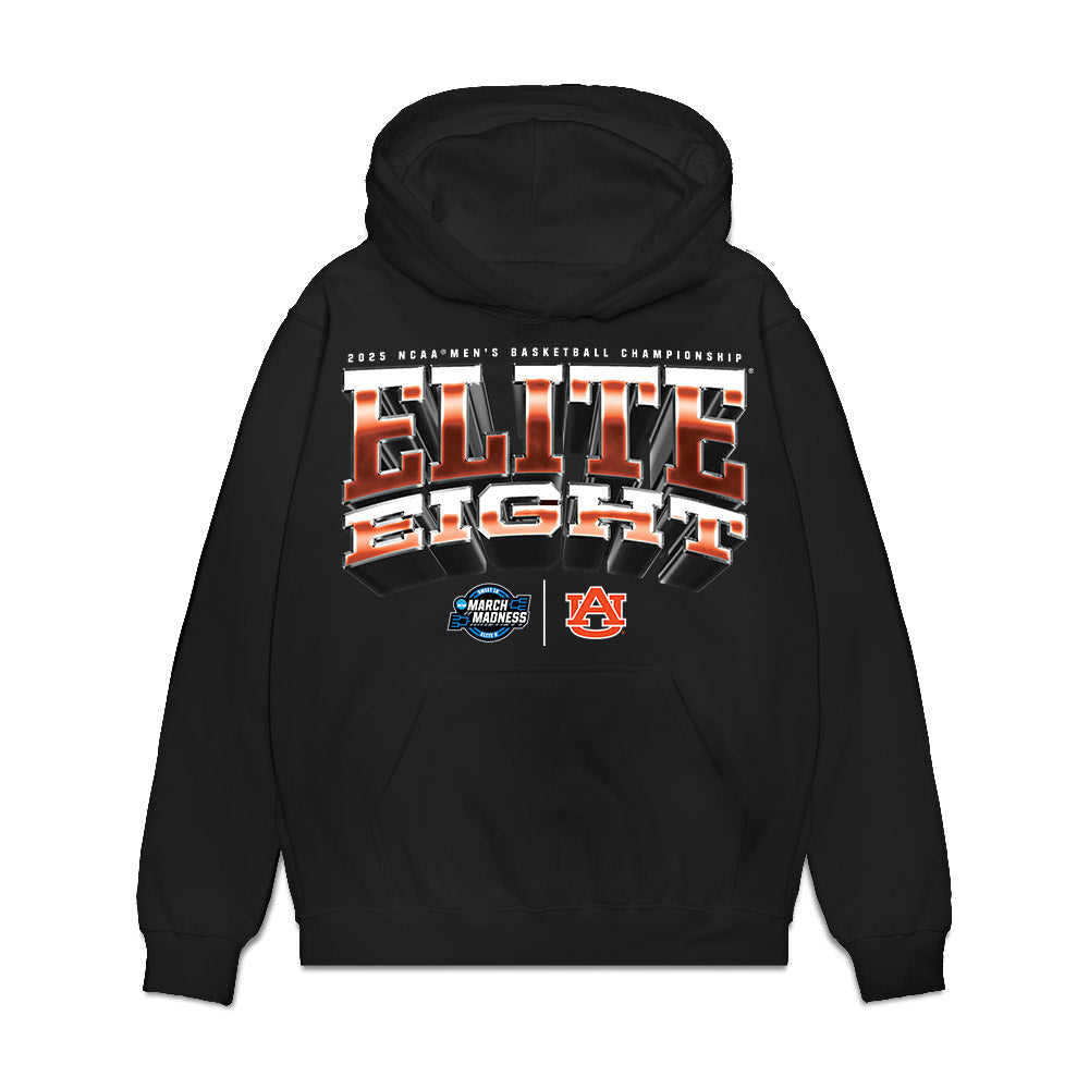 Auburn - NCAA Men's Basketball : - NCAA® March Madness® 2025 Elite Eight Team Premium Hooded Sweatshirt-0