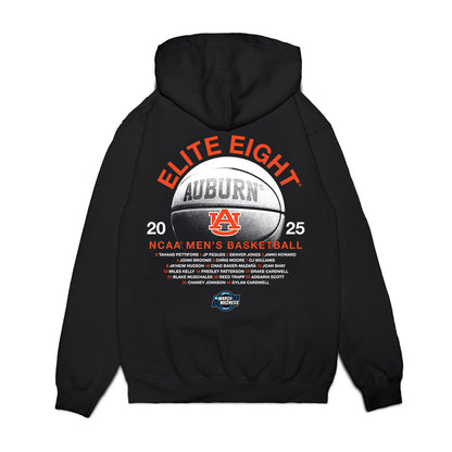 Auburn - NCAA Men's Basketball : - NCAA® March Madness® 2025 Elite Eight Roster Premium Hooded Sweatshirt-1