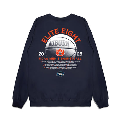 Auburn - NCAA Men's Basketball : - NCAA® March Madness® 2025 Elite Eight Roster Premium Crewneck Sweatshirt-1
