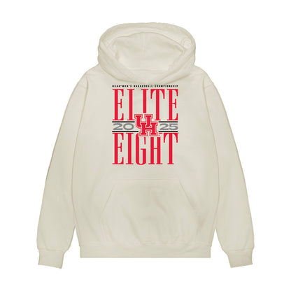 Houston - NCAA Men's Basketball : Milos Uzan - NCAA® March Madness® 2025 Elite Eight Premium Hooded Sweatshirt-0